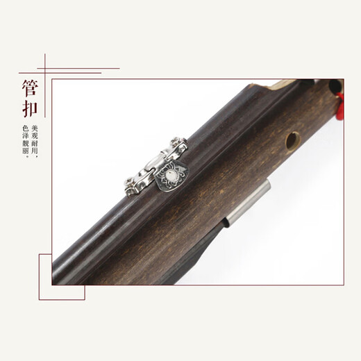 相思鸟葫芦丝乐器 三音可拼插C调紫竹梅花扣葫芦丝初学 XS2035