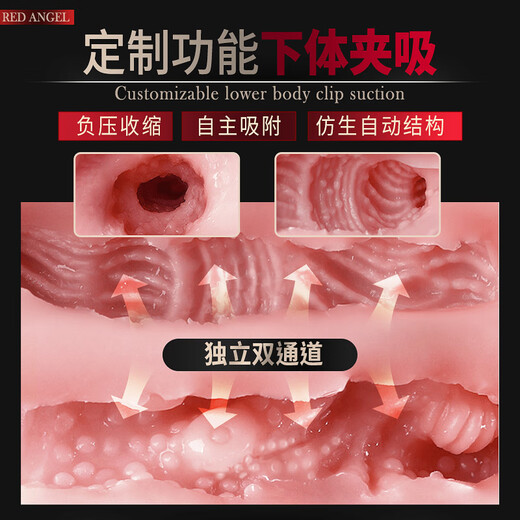 Red Angel Silicone Solid Doll Full Body Live Version Inflatable Doll Men's Special Adult Products Figure Sex Doll 171cm Hair Transplant Full Silicone + Jelly Chest + Blue Veins + Anti-Counterfeiting Code
