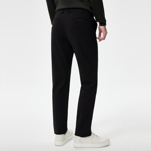 Jinba men's autumn and winter new holiday casual pants VQXR3524 black 27