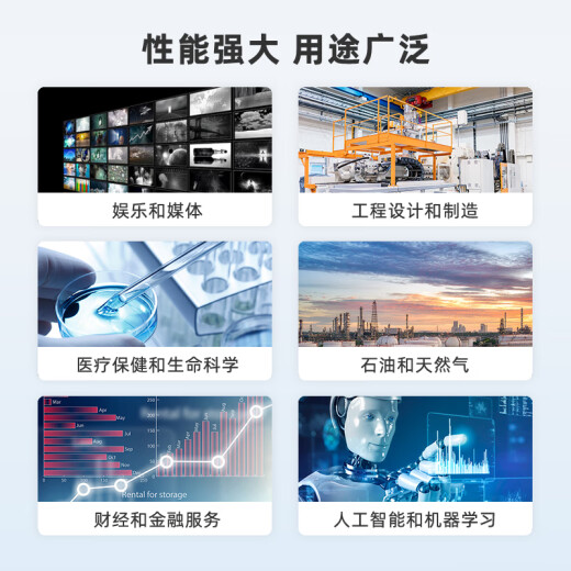 Longjing-Linglong Tower Workstation Dual-Channel AMD Xiaolong 4th Generation 9754/9654/9554 Renderización de la CPU/Aprendizaje profundo/Simulación Elemento finito/Deepseek Despliegue Local Dual-Canal 9554 128 Core 3.1G 192G R5 Memoria +1T S S