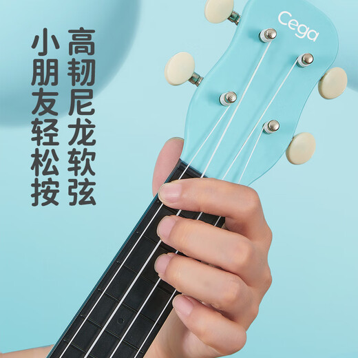 前谷（CEGA）尤克里里儿童初学者四弦小吉他学生乐器节日礼物 21英寸梦幻兔