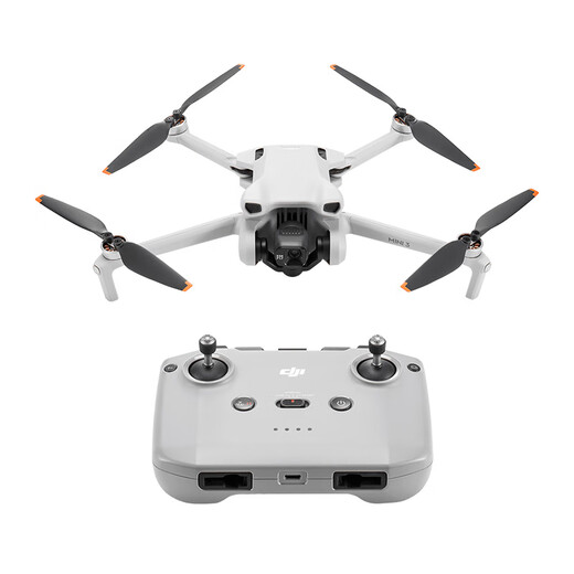大疆（DJI）Mini 3 无人机新手入门级无人机航拍高清图传专业迷你3智能长续航10公里遥控飞机带屏遥控器便携 Mini 3 带屏版畅飞套装（三电池） 官方标配（无内存卡） 官方标配 官方标配2 送