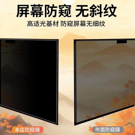DYMA苹果Macbookpro防窥膜air13.3笔记本防偷窥pro14电脑保护膜m3贴膜 苹果专用防窥膜-粘贴式 Pro13.3寸(A1425/A1502)