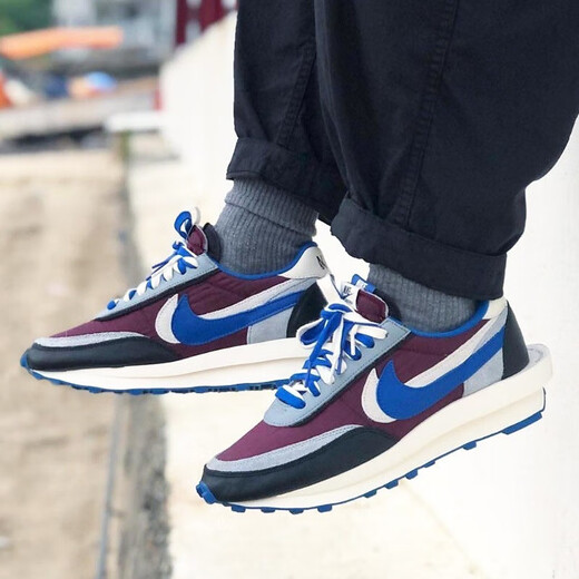 Nike (Nike) Herren neuer Sacai X Vaporwaffle Drei-Parteien-Joint Dekonstruktion Sport und lässige Laufschuhe [Trend] DJ4877-600 42