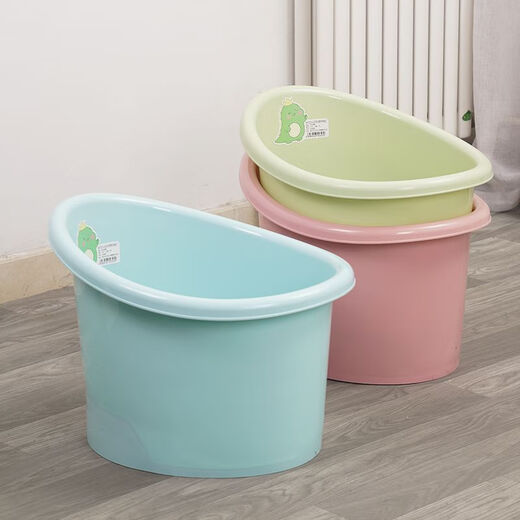 Cubo de baño de baño grande de enlace Cubo de baño para natación de baño para niños se puede sentar para la bañera de la bañera del hogar Bañera de cuerpo nuevo nuevo más de alta definición verde fresco [0-8 años] + agujero de drenaje
