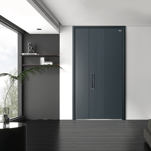 Jinjiawei Door Industry (A28 Mengya) Class A safety door carved board foam filled entry door supports private customization A28 Mengya single door