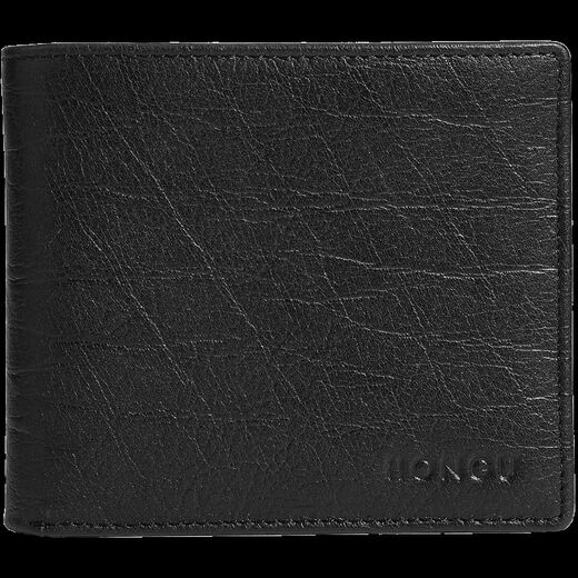 Honggu Wallet Herren dünne Brieftaschen Business Head Layer Cowide Wallet Gift Box Geburtstagsgeschenk