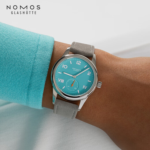 NOMOS【咨询有礼】格拉苏蒂德国校园俱乐部系列机械手表夜光男女腕表 724手动-密底38.5mm