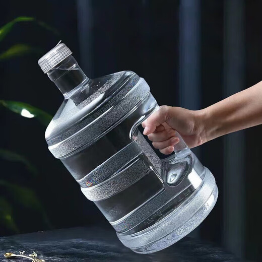 Maxcook Pure Water Bucket Mineral Water Bucket Drinking Bucket 5L Bottled Water Plastic Water Dispenser Portable Outdoor Bucket MCX7506