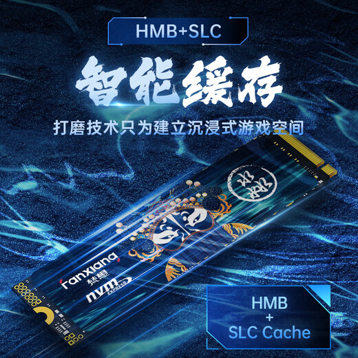 梵想（FANXIANG）S690M SSD固态硬盘 M.2接口PCIe 4.0 x4台式机笔记本适用 2TB【TLC颗粒 读速4800MB/S】