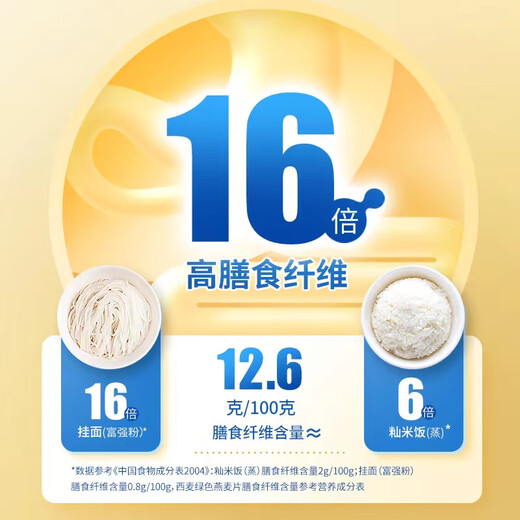 
Ximai Instant Oatmeal 1480g, Brewing cereal meal replacement nutrition breakfast dietary fiber without additional sucrose