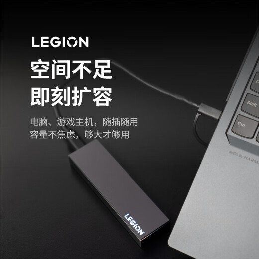 联想（Lenovo）拯救者移动固态硬盘 (PSSD)512GB Type-C USB 3.2 Nvme传输1050MB/s高速SSD双接口 手机