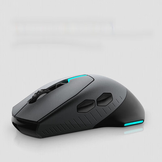 Ensemble clavier et souris Alienware 610M+510K (souris de jeu sans fil et clavier mécanique filaire) Périphériques de jeu haut de gamme RVB pour petit ami et petite amie noir double mode AW610M/noir/16000DPI