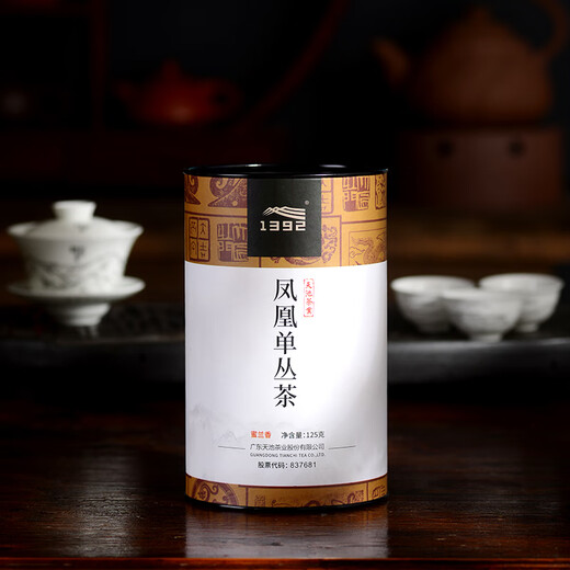Tianchi Oolong Tee Inheritanz Phoenix Single Cong Tea Single Tong Mailand Xiang Erste Stufe 125G Dosen 1392 Selbst trinkende Geschenkblätter
