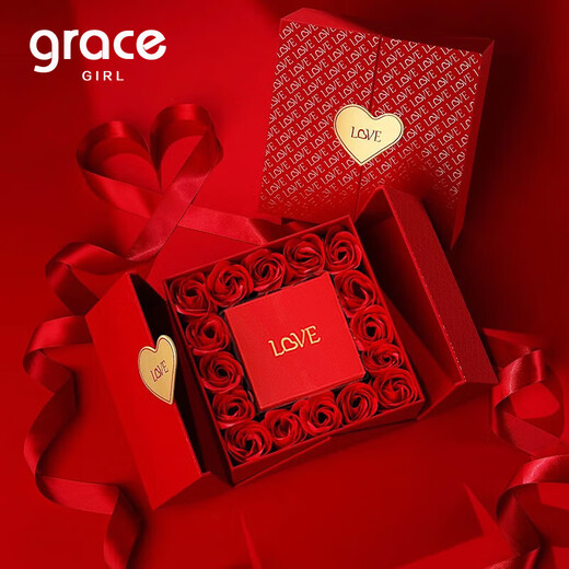 Grace Girl Diamond Lucky Cat Necklace for Women, Light Luxury, High-level Birth Year Gift for Girlfriend and Wife, Practical and Heartfelt Birthday Gift, Diamond Lucky Cat Necklace, Love Rose Gift Box