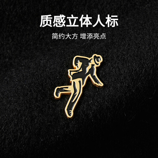 Dances with Wolves Cashmere + Sheep Wool Goose Down Liner Technology Temperature Locking Lapel Wool Thick Jacket Men's Down Jacket Black 180