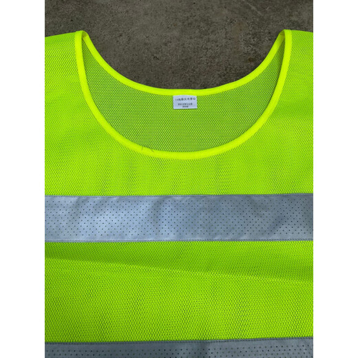 Ground crew reflective vest, maintenance vest, airport traffic safety clothing, reflective riding vest, high-brightness vest