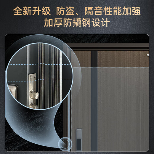Star Moon God Class A Security Door Eingangstür Sound Isolierung Eingangstür Villa Tür Muttertür Top zehn Brand Sicherheitstür Haushaltstür Zink Legierung Passwort Tür Smart Schloss Fingerabdruck Selbstgebautes Haus einzelner Tür 2150*960/2050*1050 einzelne Tür mechanische Schloss