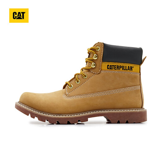 Cat Carter Classic Big Yellow Boots Boots Martin Bottes de travail Bottes de travail Hommes et femmes Boots High Top Colorado2.0 Gift de Valentin chinois jaune 43