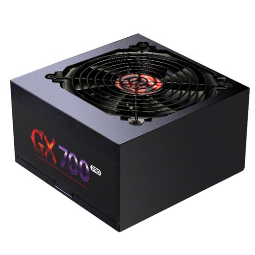 航嘉（Huntkey）MVP K850/K750 PCIE5.0金牌全模组850W/650W游戏台式主机电脑电源 航嘉GX700PRO黑色 铜牌700W