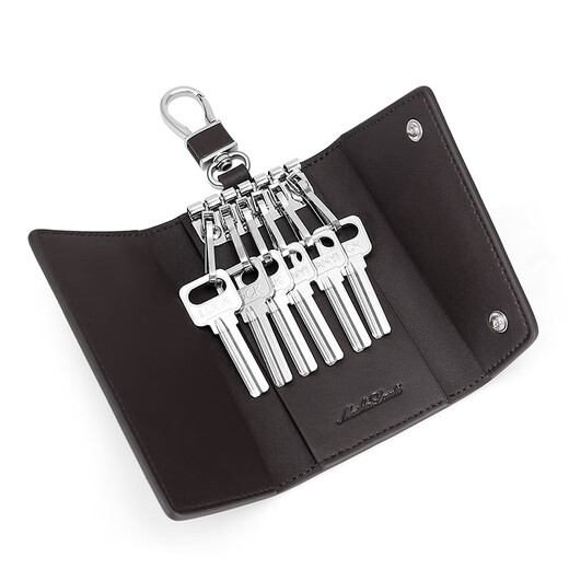 Mashalanti Schlüsselbeutel Herren Taille Hanging Schlüsselbund Mehrzweckauto Key Bag Card Bag Praxis Geburtstagsgeschenk für den Freund BROUND BRAUG