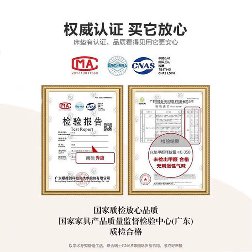 善臣希尔顿五星级酒店超厚床垫超软席梦思独立弹簧加厚压缩家居软垫 A-标准护脊款 1350mm*2000mm