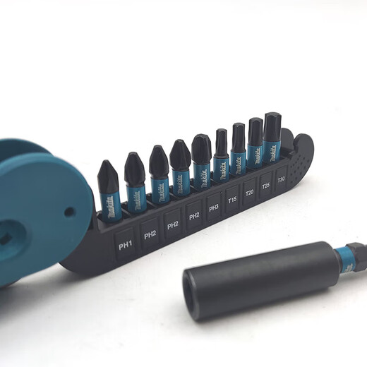 Makita (MAKITA) electric drill screwdriver head hexagonal handle E-15849 cross-meter word head set 10 pieces