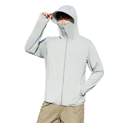 Ropa de protección solar langsha hombres y mujeres estilo seda de hielo seda de primavera y verano a prueba ultra violeta ropa de piel al aire libre transpirable al aire libre chaqueta de pesca