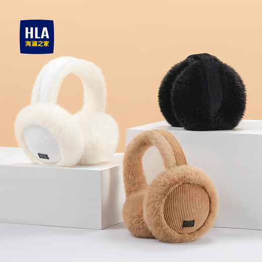 Heilan House earmuffs for men in winter plus velvet to keep warm earbags and earbags to keep warm earmuffs for women, foldable windproof and coldproof ear warmers, starry sky black