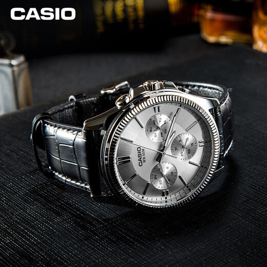 CASIO watch men's sports exam quartz student Japanese and Korean watch as a Christmas gift for boyfriend MTP-1375L-7A