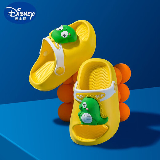 Disney Children's Slippers Brewable Summer Wear Cute Soft Semees Soupre pour 1 à 3 garçons et filles Baby Slippers Chaussures de trou pour enfants Little Bee [Nouveau produit] [140] Longueur intérieure 13,5 cm Longueur du pied recommandé 13cmm
