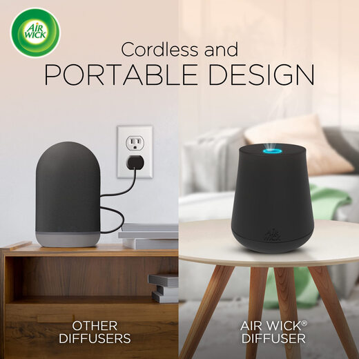 Air Wick Wick See's Wireless Essential Oil Diffuser Set Lavender Apricot Blossom Long-lasting Spray Fragrance