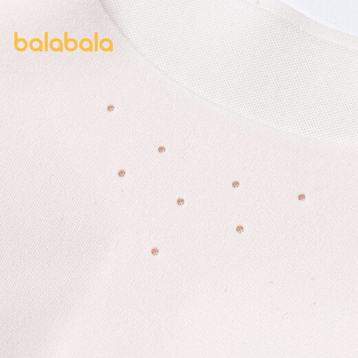 BALABALA [Gleicher Stil in der Mall] Mädchenentwicklungsunterwäsche für Wachstumsperiode, Anti-Exposation Girl Bra Vest Pink Tone 01315 160
