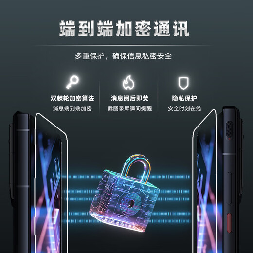 VERTU威图纬图【618 领大额补贴】奢品手机 META全面屏AI智能体手机朱雀焰全新商务手机高端加密5G礼物 朱雀焰 12GB+512GB