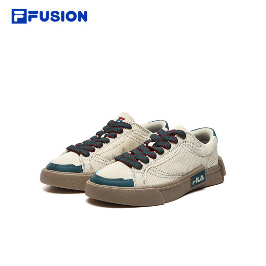 FILA FUSION斐乐潮牌帆布鞋2025年男鞋POP时尚休闲鞋低帮板鞋