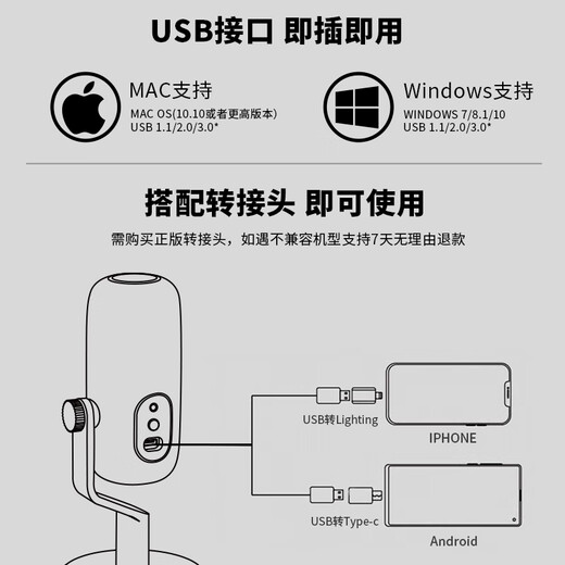 KO-STAR Microphone Condenser Microphone Professional Recording Dubbing Computer Live Broadcast Singing Game High Quality Four-Point Noise Reduction Radio Equipment Laptop Desktop Mobile Phone Wired Microphone M660 Thickened Innovative Model Four Audition Modes + Volume Adjustment + Radio Switching (Black)