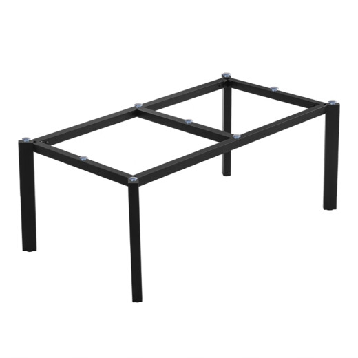 XMSJCHENGJIA Plaza de roca Soporte de losa de losa de roca Mesa Mesa de mármol Pats Ceramic Tile Feet Base de mesa de madera simple sin haz medio adecuado para 14070 mesa de pie recto negro