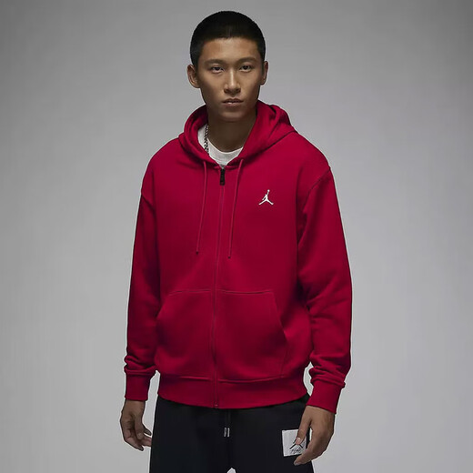 Nike (Nike) Kapuzenjacke Herren Frühling und Herbststil Jordan Outdoor Windproof Lose AJ Basketball Sportswear Youth Student Jacke FQ1867-687/bestickter Flying Man kleines Label L/175/92A