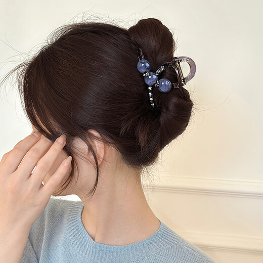 Xiang Wan Hair Clip Hair Clip Elegant Temperament Hair Clip Women's Full Back Head Grip Clip Women's Hair Shackle Clip Hair Accessories