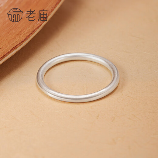 Old temple silver ring for women, ancient method plain ring silver ring, glossy couple ring, simple birthday gift for girlfriend, plain ring silver ring 13#