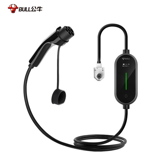 BULL new energy vehicle portable charging gun, portable charging pile for on-board charging, suitable for ideal Xiaomi su7 cars, BYD Ji Krypton, etc. 7KW stand-alone version 5M