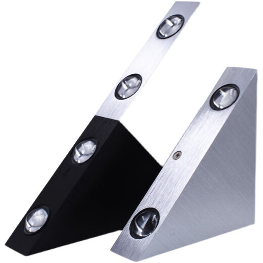 Yilin LED wall lamp modern simple creative corridor aisle bar club KTV background wall decoration colorful color-changing light 3W purple light