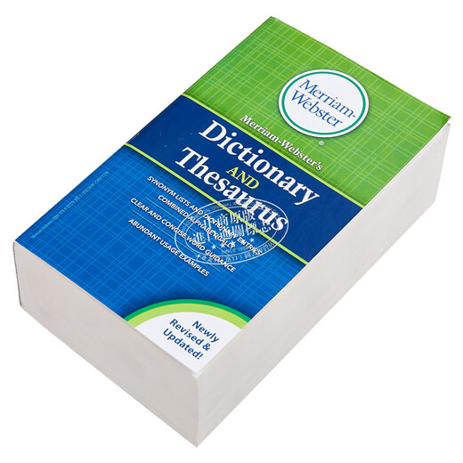 韦氏词典和同义词表 2020年版Merriam-Websters Dictionary and Thesaurus 2020 英文原版英语字典 进口参考工具书