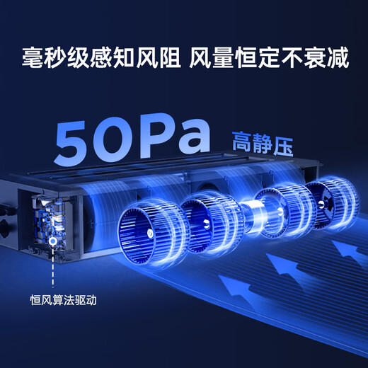 TCL household small blue wing fresh air central air conditioner 3/4/5 HP one to two three four five duct machine 6/7/10 HP variable frequency first level energy efficiency hidden whole house air conditioner multi-split unit large 3 HP one to two free survey cross flow level one