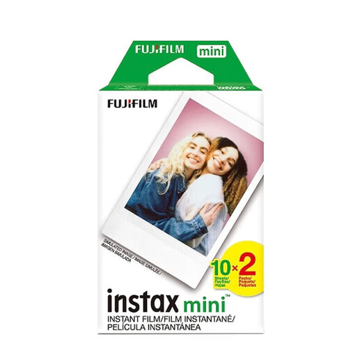 Fuji (FUJIFILM) instant camera photo paper is suitable for mini11/12/41/99 3-inch wide400/evo five-inch SQ1 mini photo paper 40 sheets
