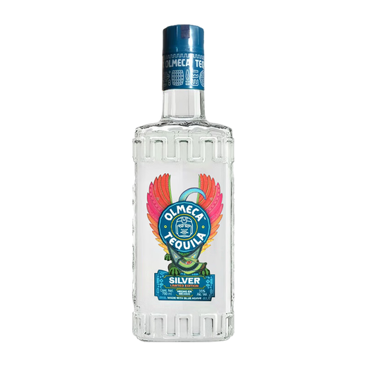 奥美加（OLMECA）奥美加tequila特其拉酒墨西哥金银龙舌兰酒调酒六大基酒果酒 700mL 1瓶 银