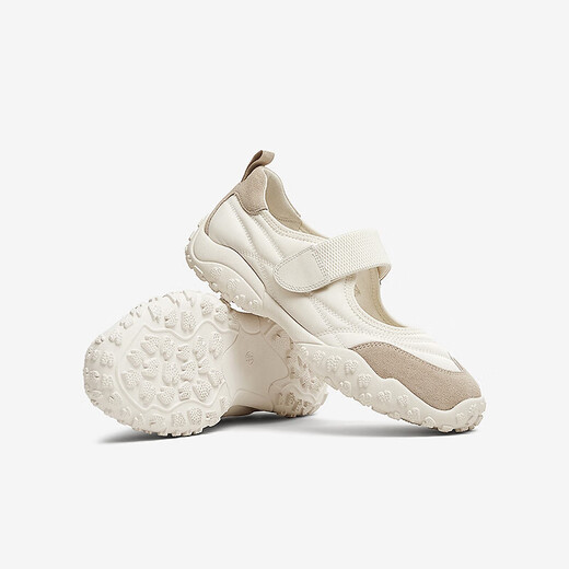 Tata Ballet Shoes Women's 2025 Spring New Flat Mary Jane Shops Sports Sports Single Shower 7E701AQ5 Beibai/Apricot 39