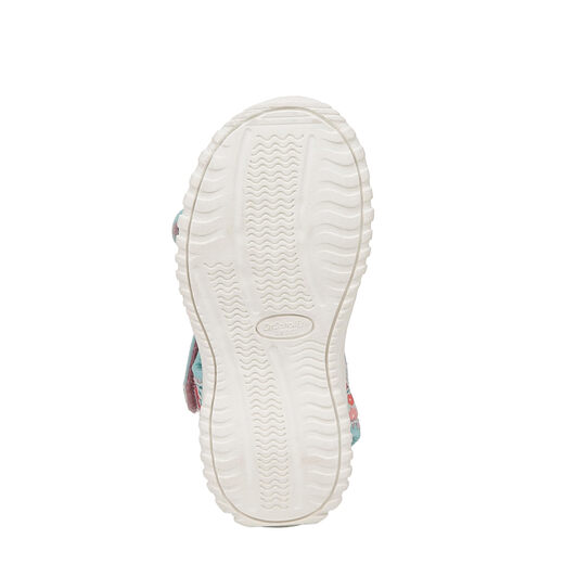 Shuangjian Dr. Scholl s Children's Baby Girl Time2play Toddler Sports Sandals Aqua Blue Floral Nylon 6 Infant