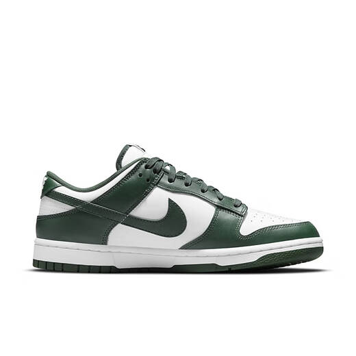 Nike (Nike) Dunk Low's Men's White and Green Non-glip et vert non-glisser, Chaussures décontractées légères DD1391-101 DD1391-101 40.5
