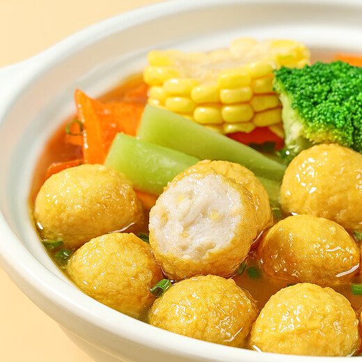 安井【78.5选5件】火锅丸子鱼丸烧烤关东煮火锅食材锁鲜丸子C 200g鱼籽炸鱼蛋*1袋
